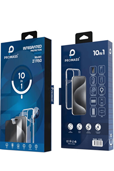 Promass حزمة الحماية المتكاملة الجديدة 10 في 1 لجهاز iPhone 17 Max