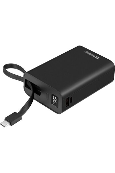 Sandberg Κινητό Power Bank 20000mAh, USB-C, Μαύρο