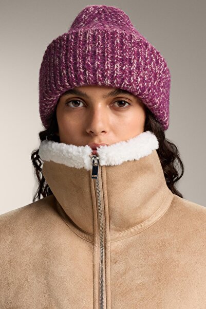 Oysho Flecked knit beanie