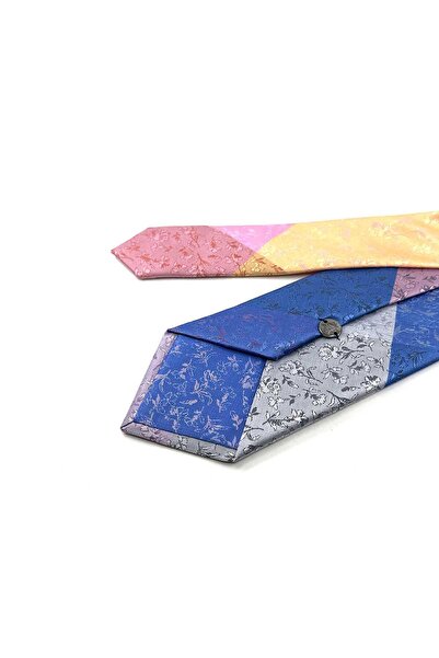 Kravatkolik Γραβάτα με πολύχρωμο σχέδιο λουλουδιών KK13254