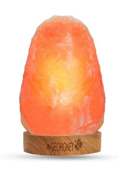 Geohoney Himalayan Salt Lamp 3+ KG - Mountain Shaped