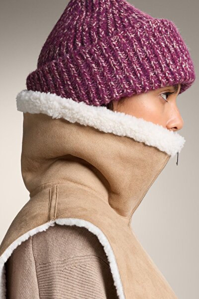 Oysho Flecked knit beanie