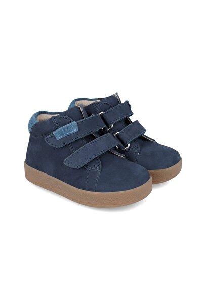 BIOMECANICS Ghete copii, piele naturala, bleumarin, Garvalin - Marime: 25 (15,5-16,1 cm)