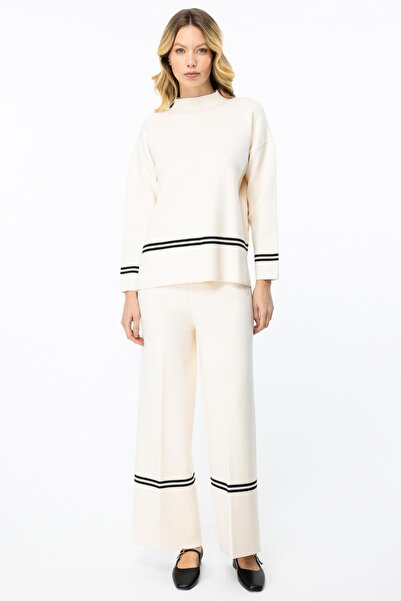 KATREGİYİM On Fashion Line Patterned Sweater