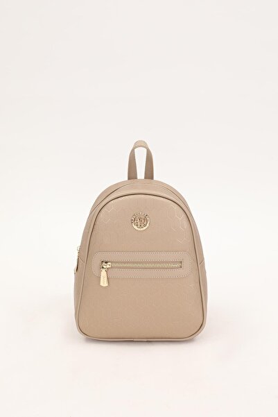 Levidor Petek Desen Detaylı Suni Deri Kadın Sırt Çantası – Şık ve Günlük Kull...