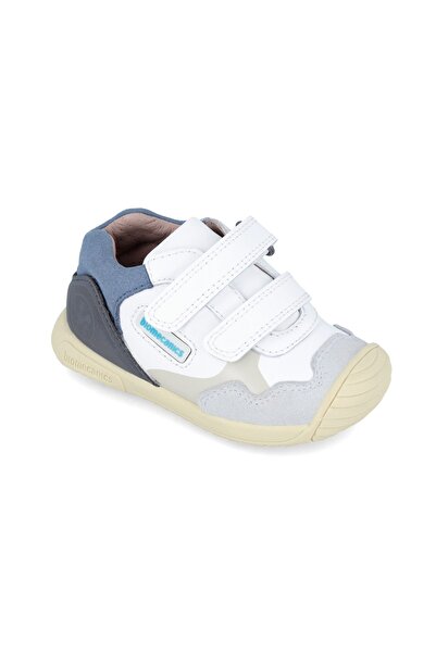 BIOMECANICS Adidasi Primii Pasi pentru Copii 241130, alb -Marime: 19 (11,6-12,1 cm)