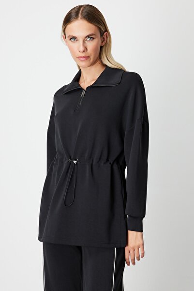 KATREGİYİM On Fashion Zippered Collar Oy S Ho Sweat