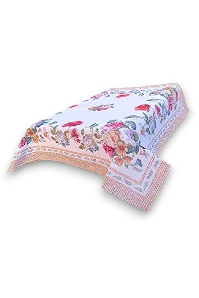 Casa de bumbac Tablecloth with gobelin-type fabric, Casa de bumbac, 140x140 c...