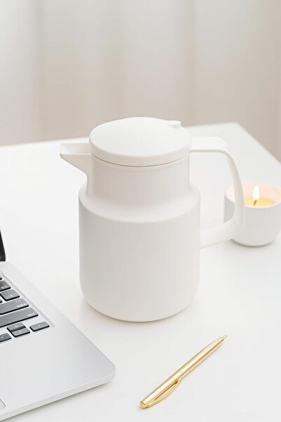 B&D Vacuum Insulated Thermos, 0.5 L, Stainless Steel, Pop-up Lid, Hand Wash Only