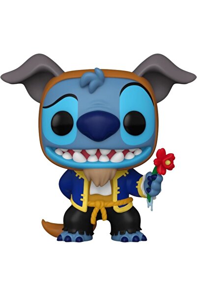 Funko Pop! Stitch in Costume: Stitch as Beast - Blue, 8.5 cm