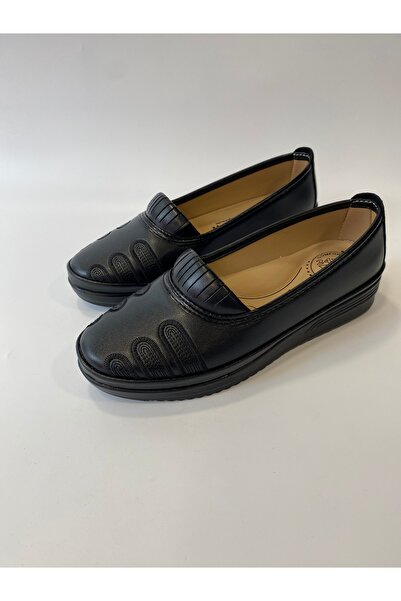 AYAKKABIM RENGARENK Safir 403 - Ortapedik Kaymaz Taban Anne Ayakkabı Günlük Ayakkabı