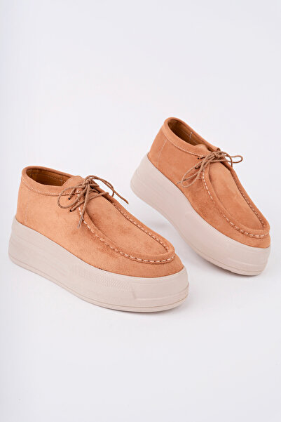 Madam Tarz FRM-038 Παπούτσια μοκασίνι με χοντρή σόλα