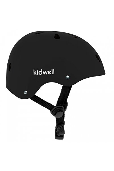 Kidwell ORIX II children's safety helmet, size M 52-56 cm - Black Mat