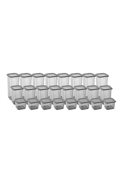 Mustran 24-Piece 3 Size Jar Set & Storage Container & Food Container 8X650/1300/1900 ml (40-Piece Label Gift)