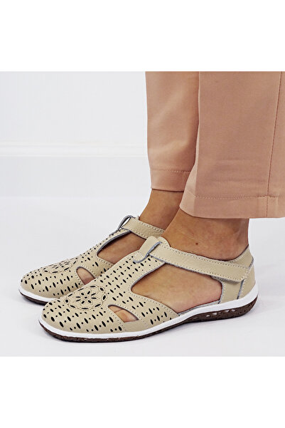 SOFILINE Beige genuine leather ballerinas 5121 M5