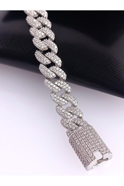 LUNA LUSTER Genuine Leather Men's Black Minimal Card Holder Silver Women's Gourmet Knit Bracelet