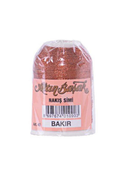 Altınbaşak Embroidery Glitter Copper 150m
