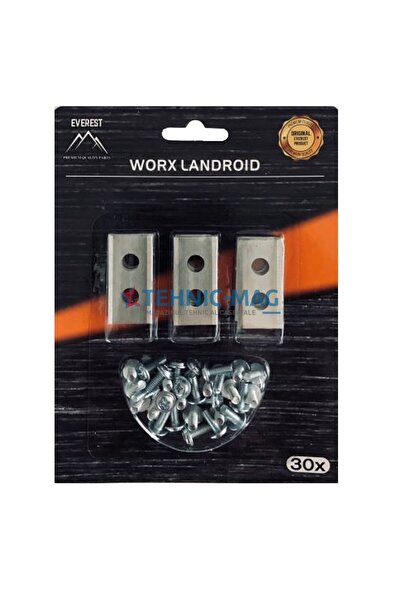 Everest Lame de schimb Worx Landroid (set de 30) - 36,2 mm