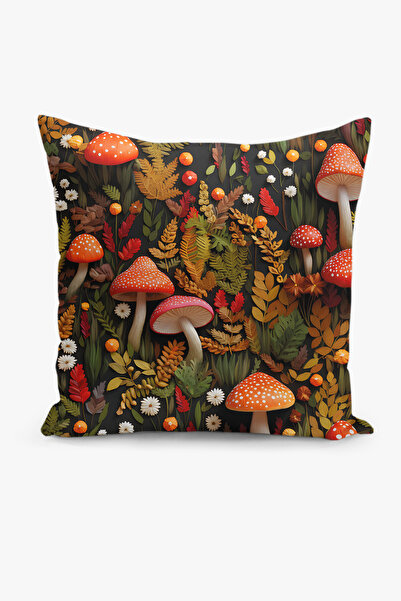 Filamente Double-Sided Digital Printing Throw Pillow Cover Autumn / Pumpkin Pattern