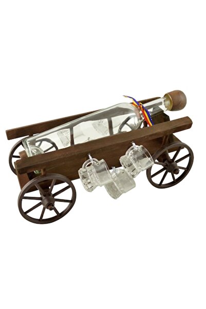 Euro Sangift Bottle and glass holder 37x20x17cm