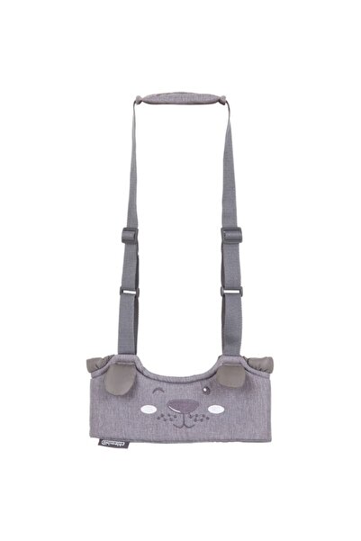 Chipolino 1st Steps graphite linen baby harness