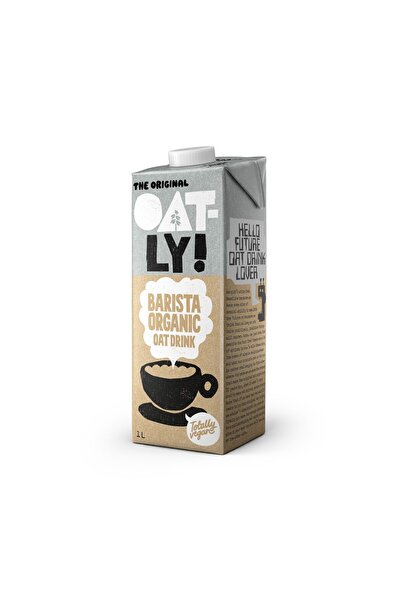 Oatly مشروب الشوفان باريستا العضوي 1 لتر (عبوة من 6 قطع)