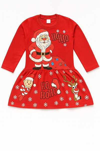 OEM Cotton quilted Christmas dress