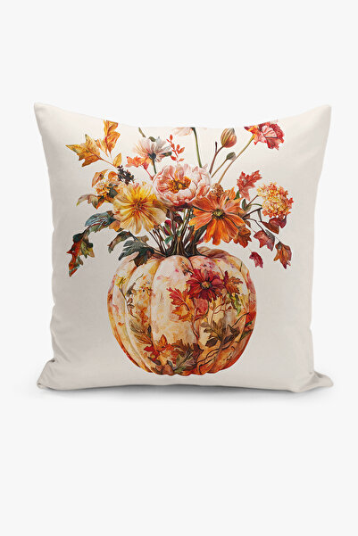 Filamente Double-Sided Digital Printing Throw Pillow Cover Autumn / Pumpkin Pattern