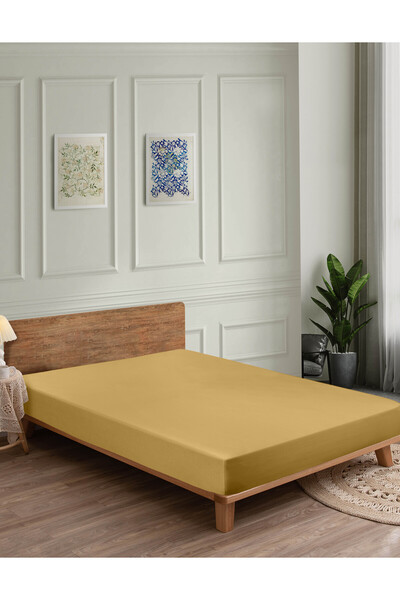 Vivesta Home 100% Cotton Combed Elastic Fitted Sheet |   Single and Double |   Soft, Breathable Fabric – Color Options Available