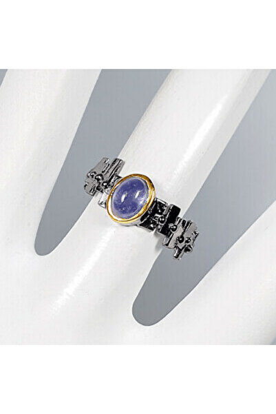 FashionBijoux Inel bijuterie din argint 925 cu tanzanit, 8