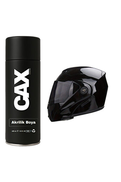 caxcolors MOTORSİKLET KASK SAF AKRİLİK SPREY BOYASI 400 ML