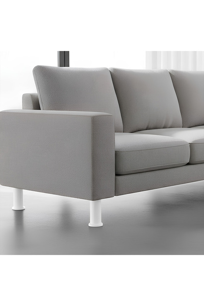 NZB Furniture Bench Cabinet Riser Heightening Leg Adjustable15 cm White Plastic Foot 4 Pieces