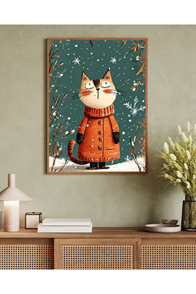 woodhomeworks Ένα τεμάχιο Διακόσμηση γραφείου σαλονιού ζωγραφική Vrynt