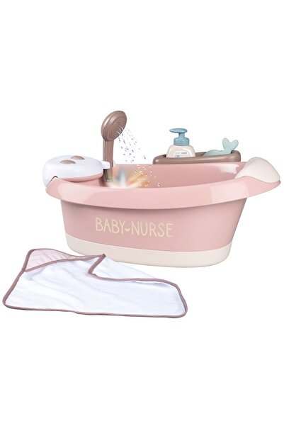 Smoby Baby Nurse Baleno Bath doll bathtub pink with accessories