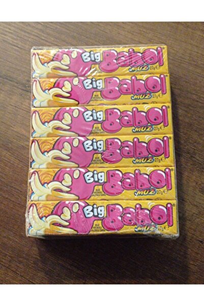Big Babol Tutti Frutti Flavored Gum 25 Gr 18-Pack