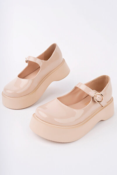 Madam Tarz SMR-4022 Мокасини с дебела подметка и катарама