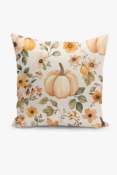 Filamente Double-Sided Digital Printing Throw Pillow Cover Autumn / Pumpkin Pattern