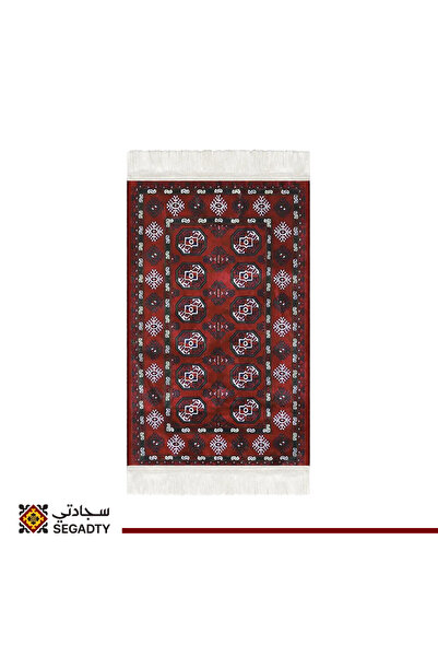 Segadty An antique Afghan prayer rug from Sajjadati with an exclusive design that expresses the spirit of authenticity and gives you comfort and tranquility during prayer.