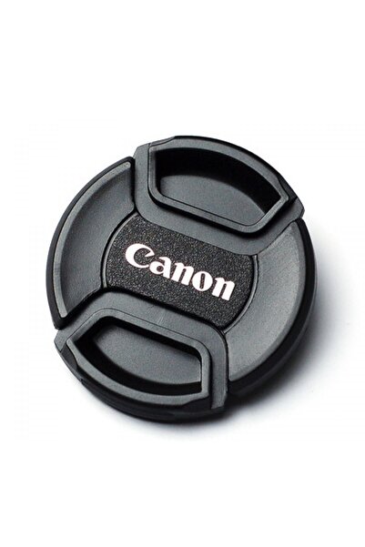 zerzembe Canon 58mm Snap Ön LENS KAPAK OBJEKTİF KAPAĞI