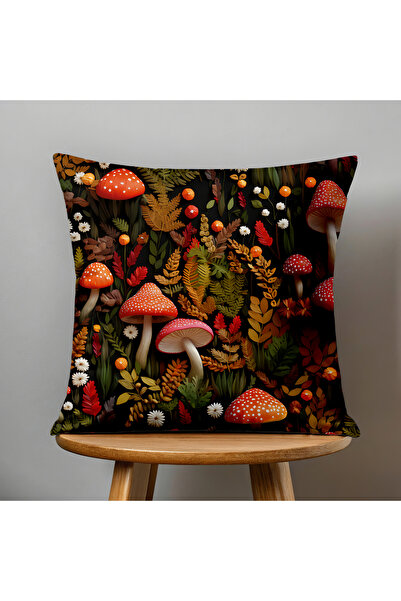 Filamente Double-Sided Digital Printing Throw Pillow Cover Autumn / Pumpkin Pattern