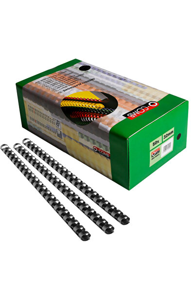 Other Πλαστική χτένα 32mm /50 τεμάχια/ Μαύρη O-Comb