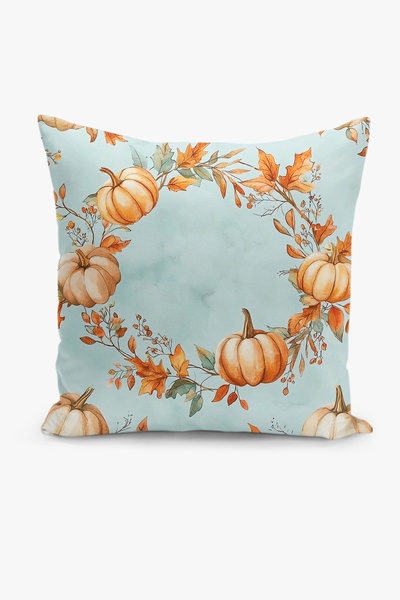 Filamente Double-Sided Digital Printing Throw Pillow Cover Autumn / Pumpkin Pattern