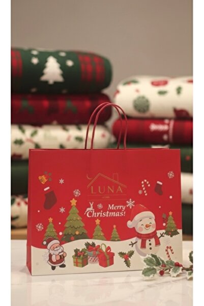 Truva Grup "Winter Night" Finet Bedding Set – 6 Pieces, Festive Print, 100% Soft Finet