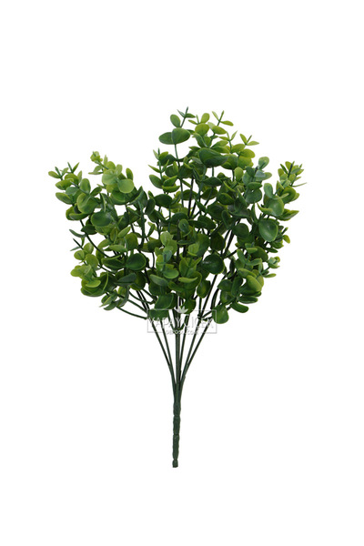 Yapay Çiçek Deposu Изкуствено растение евкалипт 38 см зелено-бяло