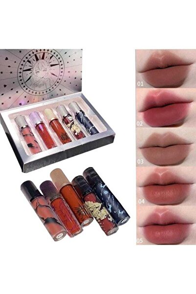 huitich مجموعة ملمع الشفاه كلاود رينبو من 5 قطع