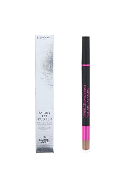 Lancome Smoky Eye Double-Ended Liquid Eyeliner & Cream Eyeshadow Pencil 2-In-1 03 Leather Gold 0.5 g