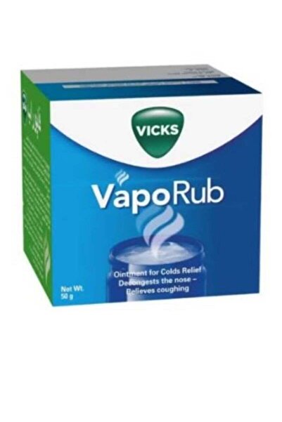 Vicks VapoRub Ointment to Relieve Cold Symptoms 50g
