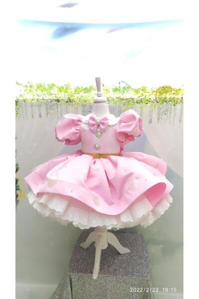 Star Kids Κοστούμι ροζ Μίνι Μάους για κορίτσια, Φόρεμα για πάρτι για κορίτσια