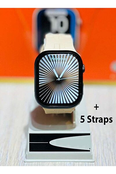 Generic M55 Pro Max Stylish Smart Watch + 5 Strap