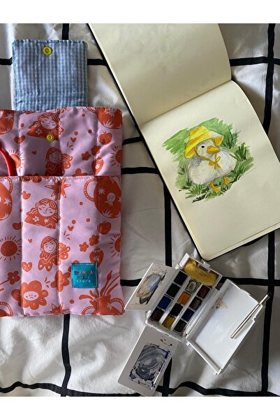 Mamma Mia Home Cottage Girl Book Bag Book Cover